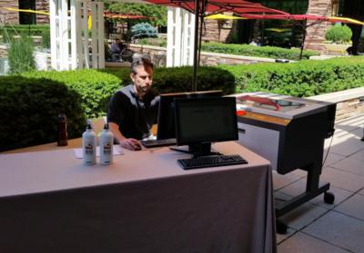 Onsite laser engraving in Boulder, Colorado